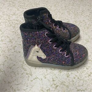 Glittery high tops